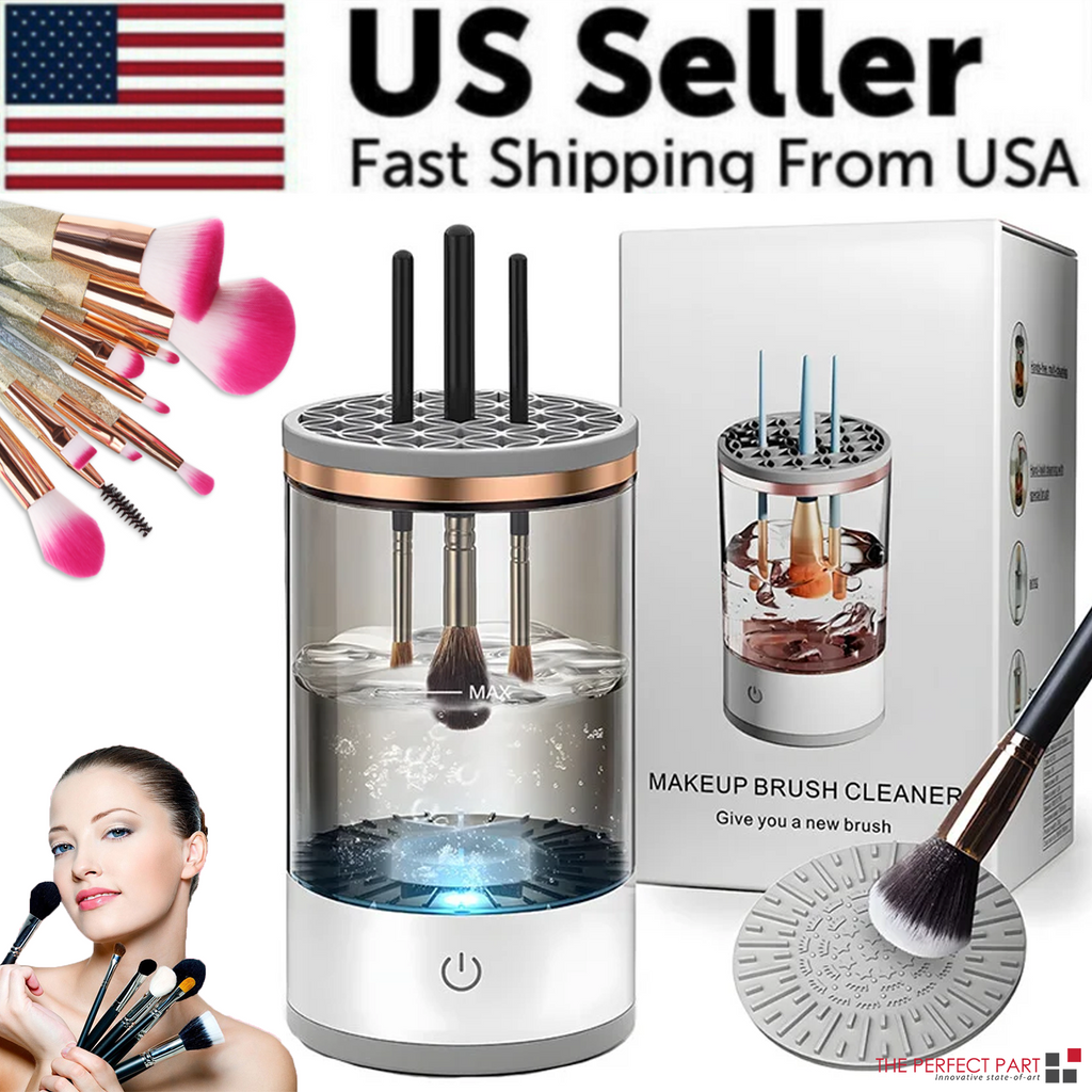 Electric Automatic Makeup Brush Cleaner & Dryer