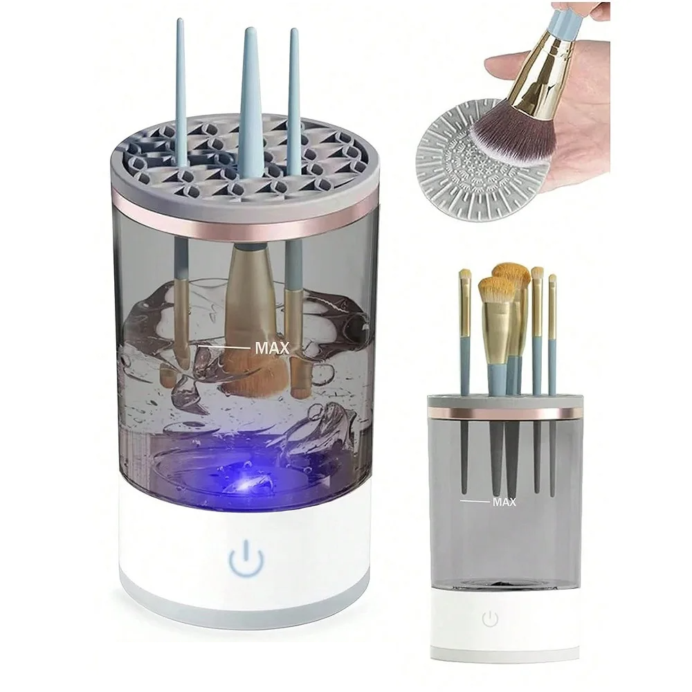 Electric Automatic Makeup Brush Cleaner & Dryer