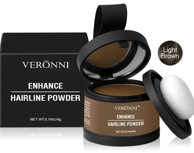 Instant Hairline Powder & Root Touch-Up (Waterproof)