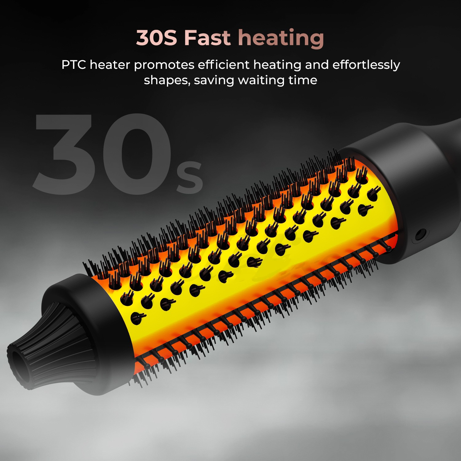 5-in-1 Professional Hair Styler, Straightener & Curler Dryer