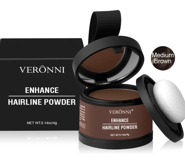 Instant Hairline Powder & Root Touch-Up (Waterproof)