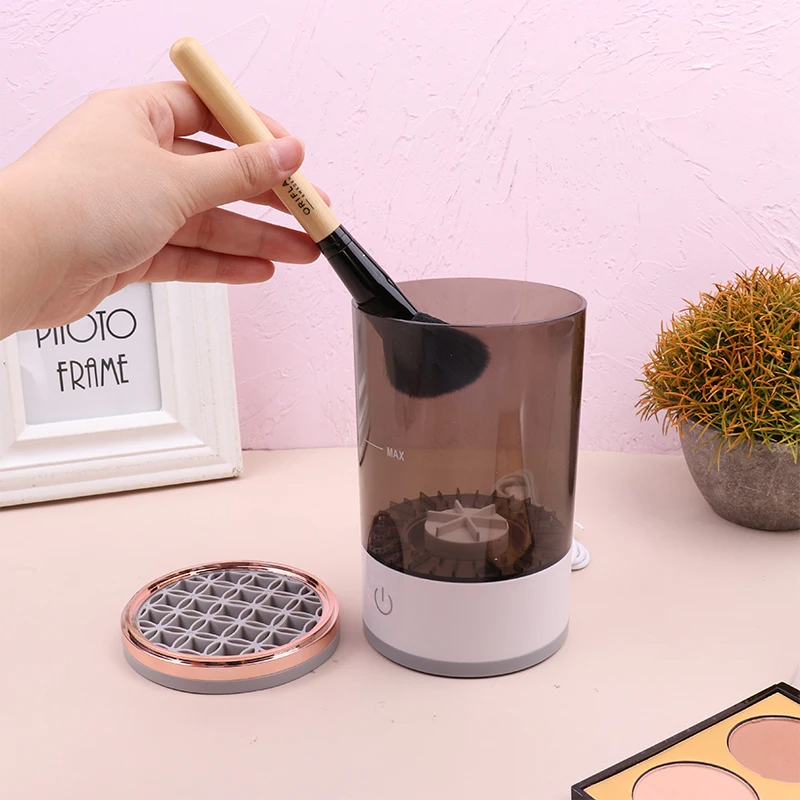 Electric Automatic Makeup Brush Cleaner & Dryer